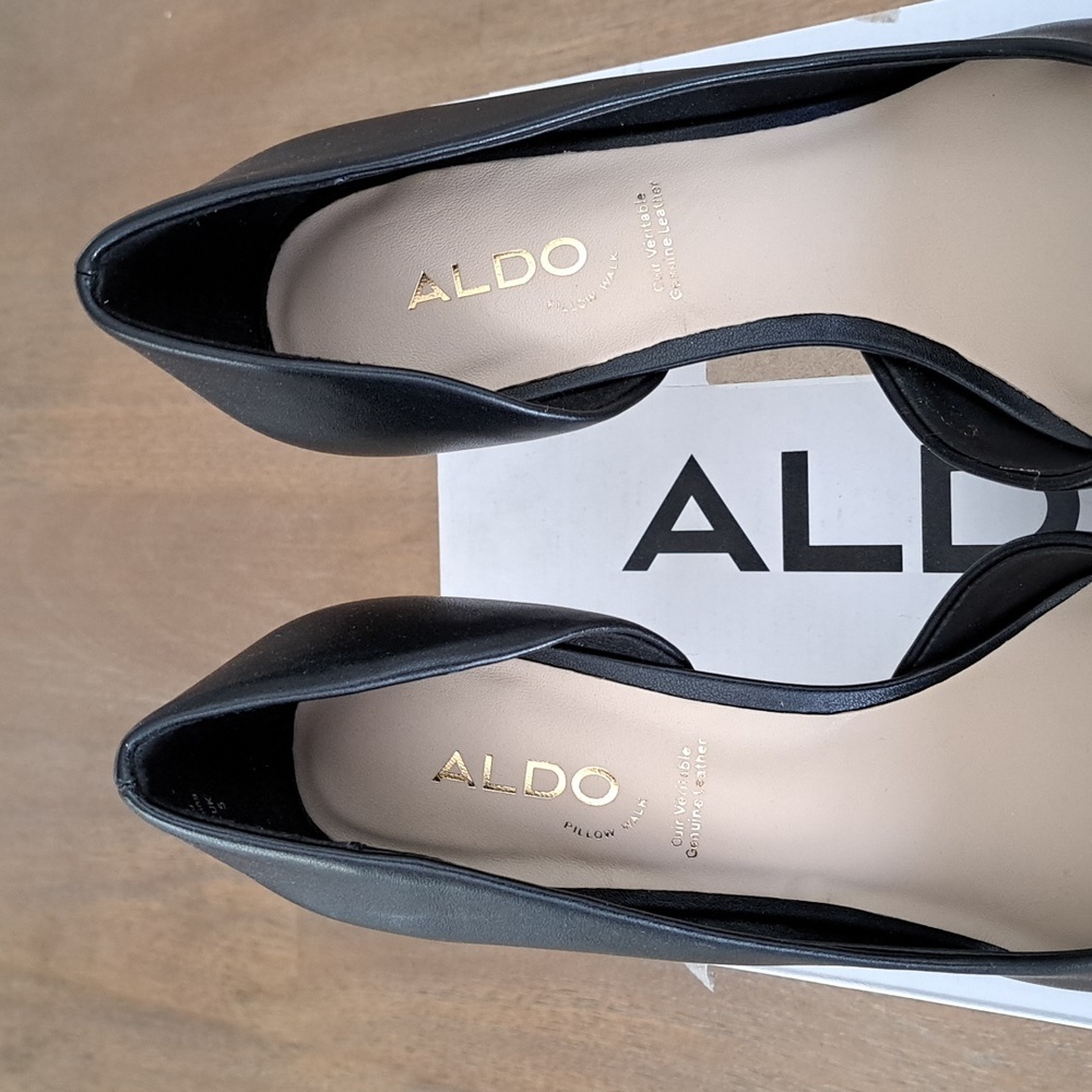 ALDO Vralg 001 Pointy Toe Pumps - Color: Black - Size: 7.5 - Picture 4 of 10